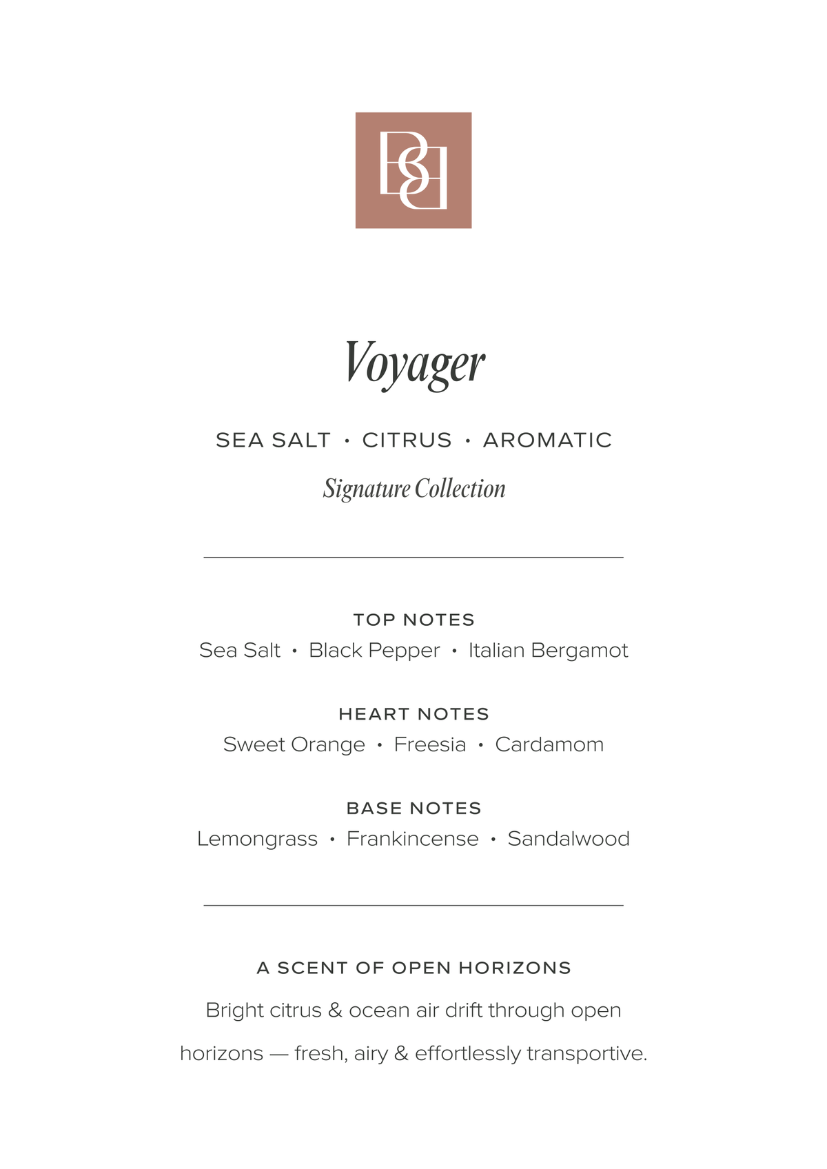 Soy Candle — Voyager