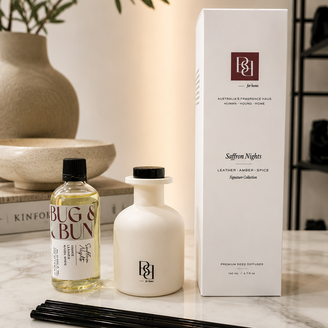 Reed Diffuser — Saffron Nights