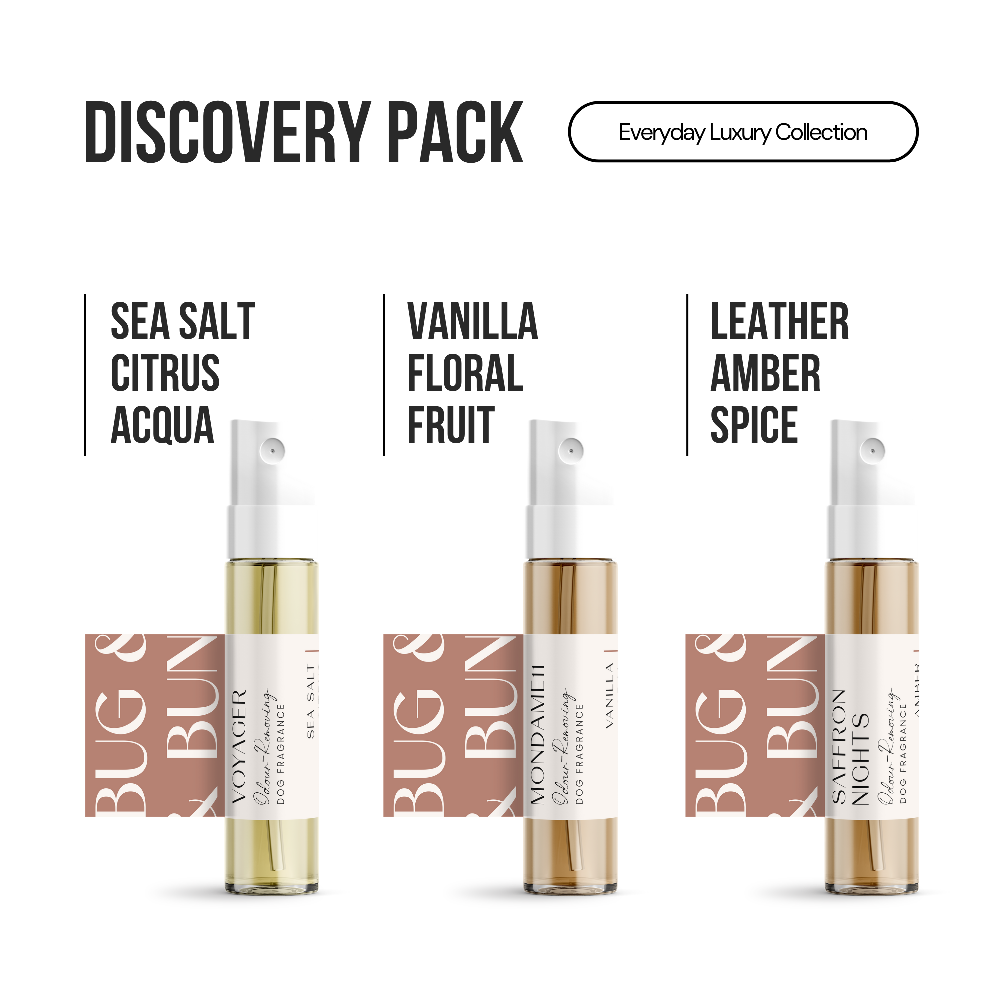 Dog Fragrance Discovery Pack — Signature Collection