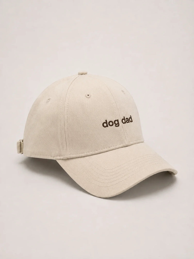 Dog Dad Relaxed Hat in situ